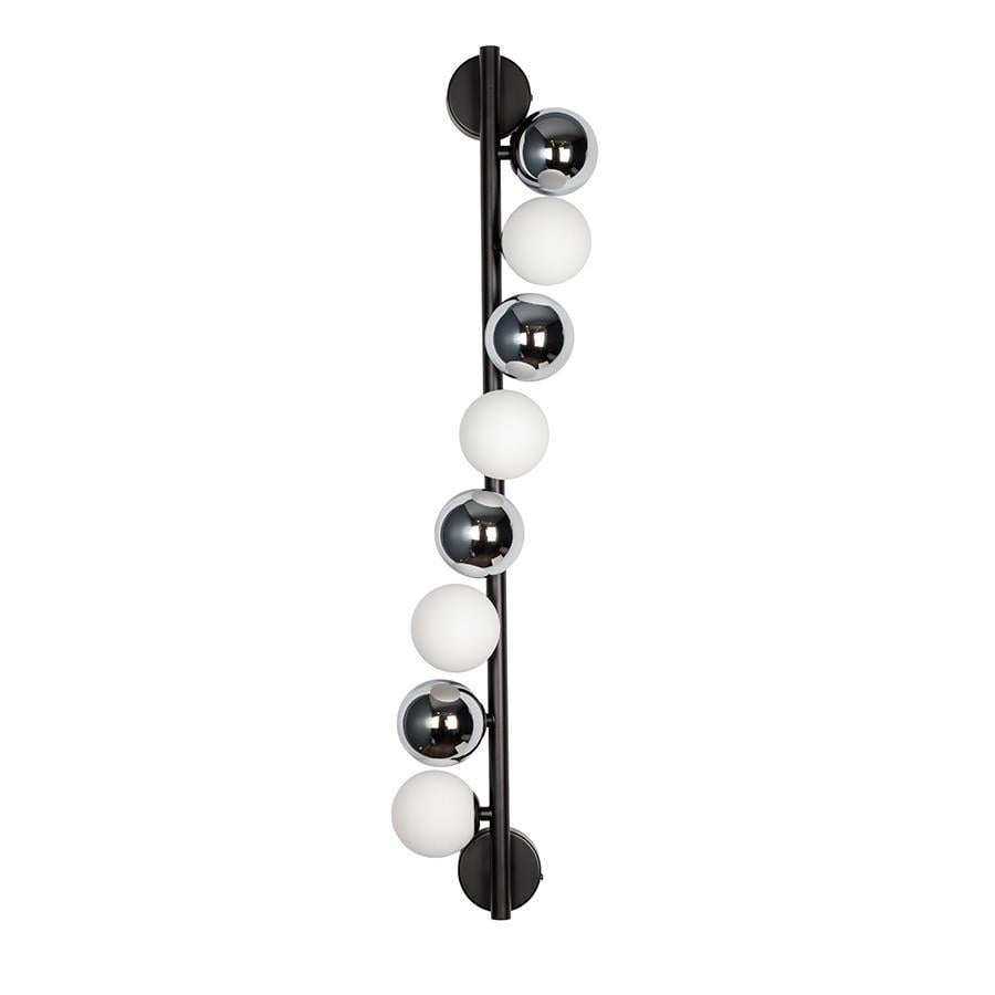 Бра 788W39272-8 4 BK/CH/WH G9 Черный/Белый/Хром