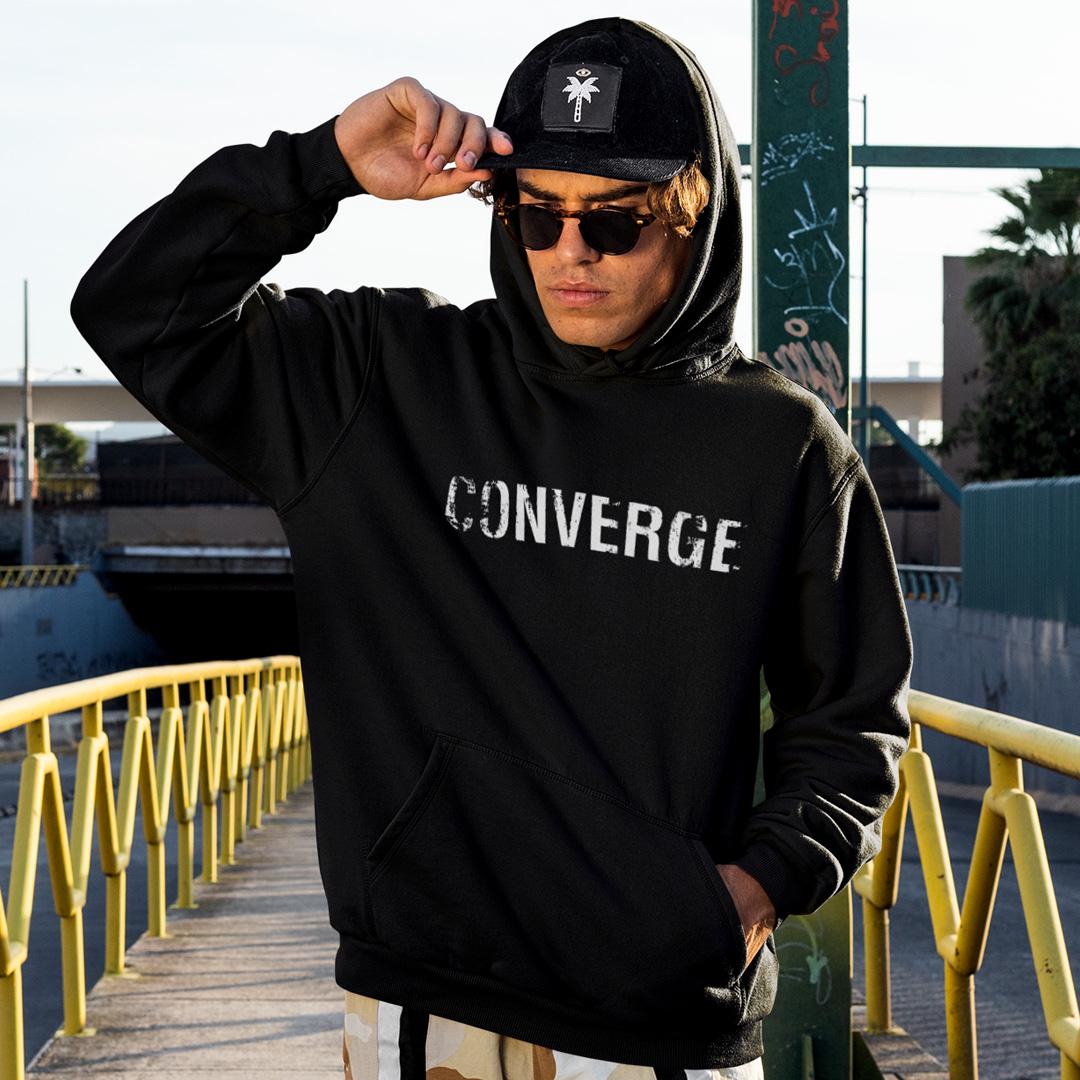 ᐉ Худи флисовый унисекс Converge Jane Doe 2XL Черный (00000009671