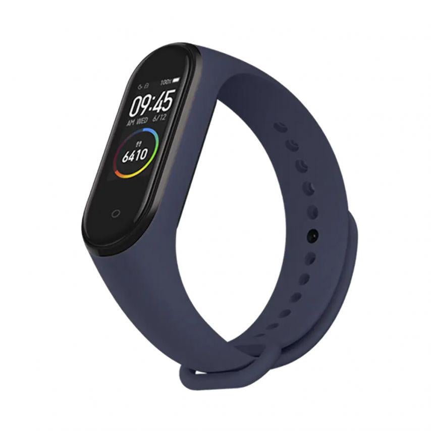 Ремешок для Xiaomi Mi Band 3/4 Design Темно-синий (2871)