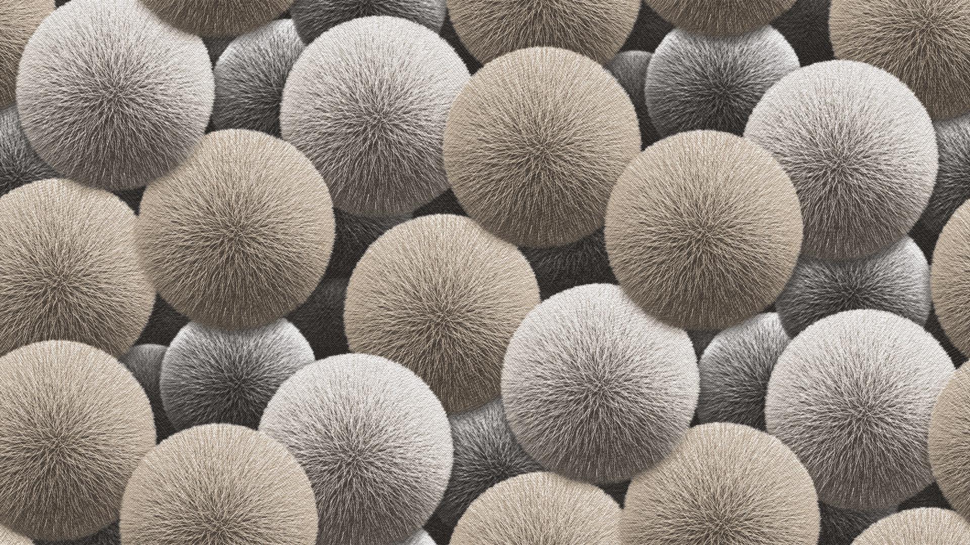 Обои флизелиновые SINTRA Buble 252536 винил горячего тиснения 1,06х10,05 м Бежевый