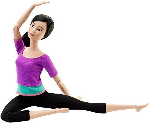 Кукла Barbie Made to Move Doll Purple Top (BR0118) - фото 1