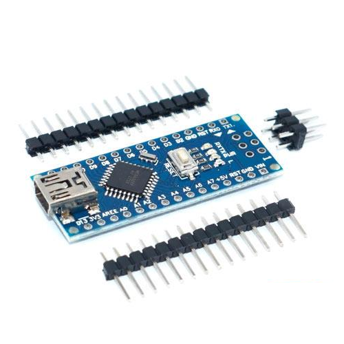 Плата микроконтроллера Arduino Nano V3.0 AVR на базе ATmega328 P-20AU CH340 (500553)