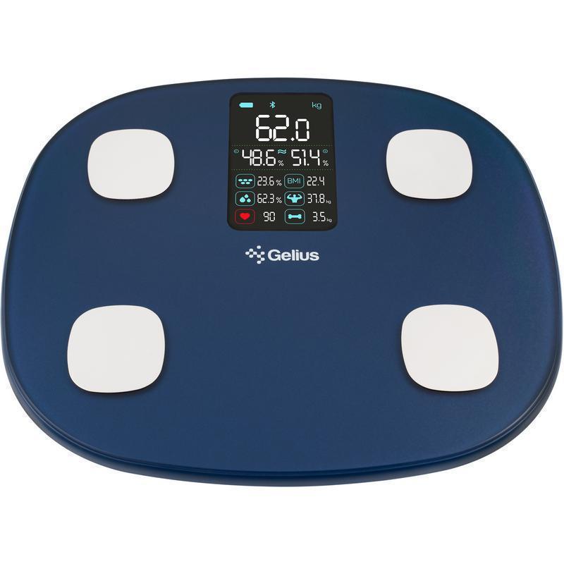 Весы напольные смарт Gelius Pro Bluetooth Floor Scales Index Pro GP-BFS003