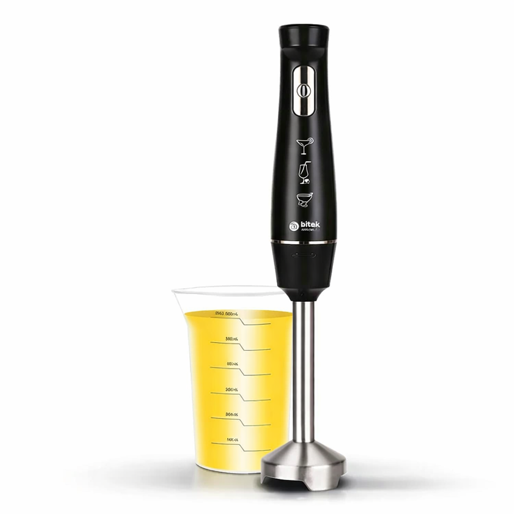 Блендер погружной BITEK BT-313B с чашей 600 мл 1600 Вт (33233479)