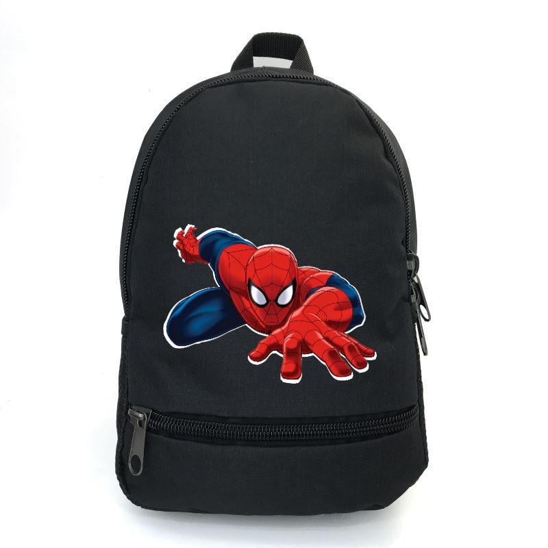 Школьный рюкзак подростковый Cappuccino Toys с принтом Spiderman-004 12,5 л Черный (1558626664)