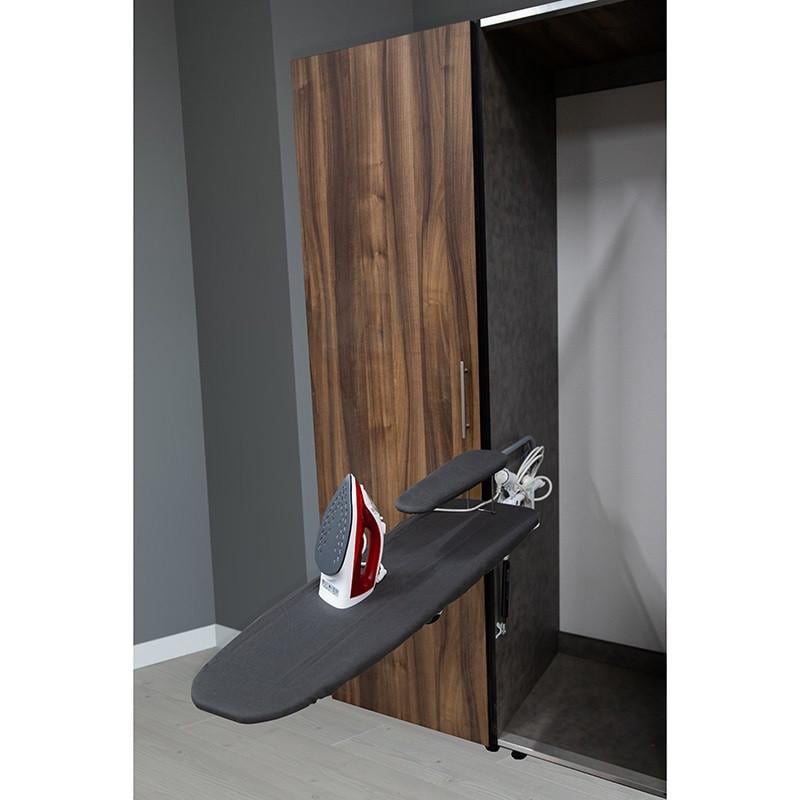 Прасувальна дошка Muller вбудована ліва металева сітка 1200х380 мм (168928) - фото 4 Прасувальна дошка Muller вбудована ліва металева сітка 1200х380 мм (168928) - фото 4