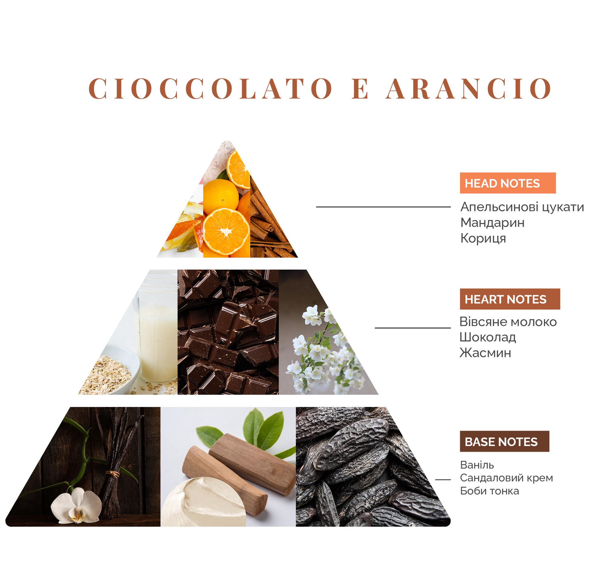 Наполнитель для аромадифузора Logevy Firenze Refill Cioccolato e Arancio Шоколад & Апельсин 500 мл (LOG136) - фото 3