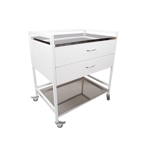 Стол медицинский передвижной Mednova СТ-А-2Н для инструментов на колесах (28413506)