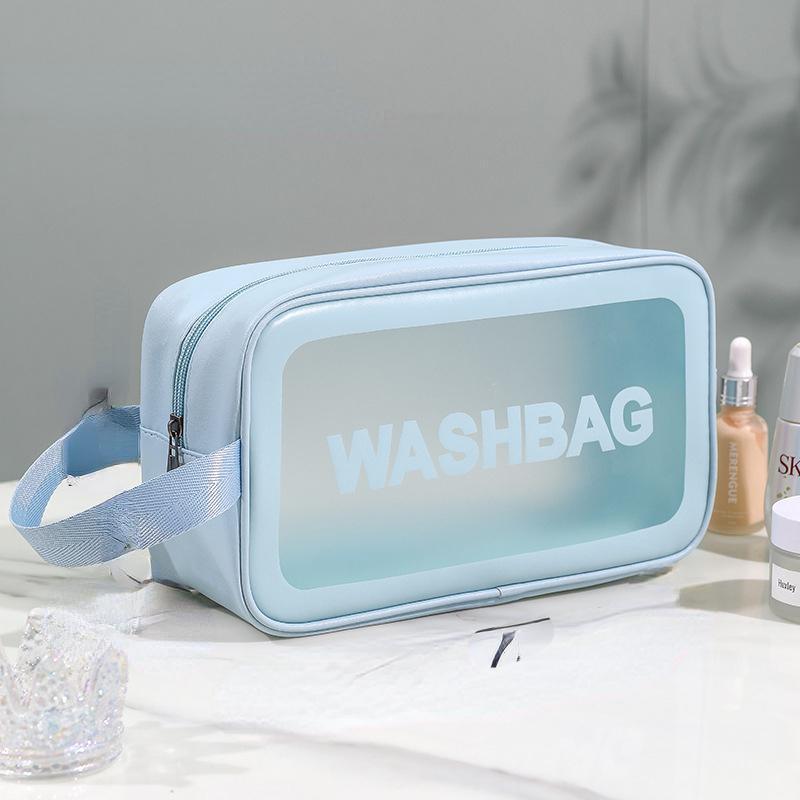 Косметичка WASHBAG с ручками Голубой (ОКД-131-14)