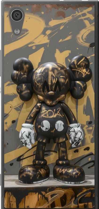 Чехол на Sony Xperia XA1 G3112 Bronze kaws (6097u-964-42517)