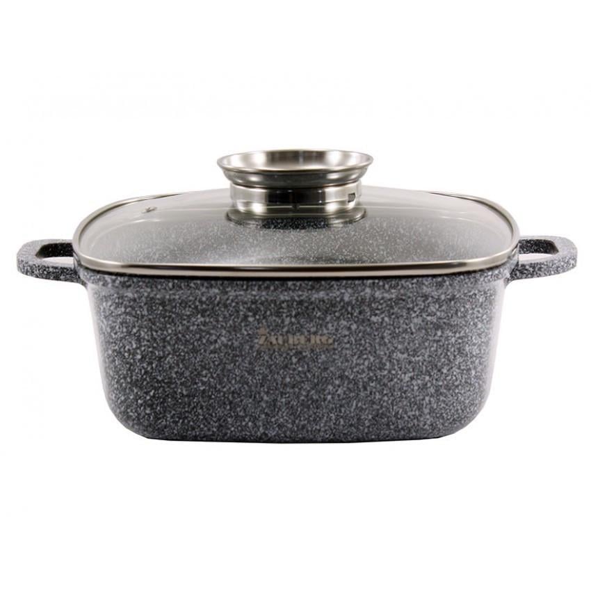 Кастрюля с мраморным покрытием Zauberg ZB-1226 5,4 л (1752147997) - фото 1 Кастрюля с мраморным покрытием Zauberg ZB-1226 5,4 л (1752147997) - фото 1