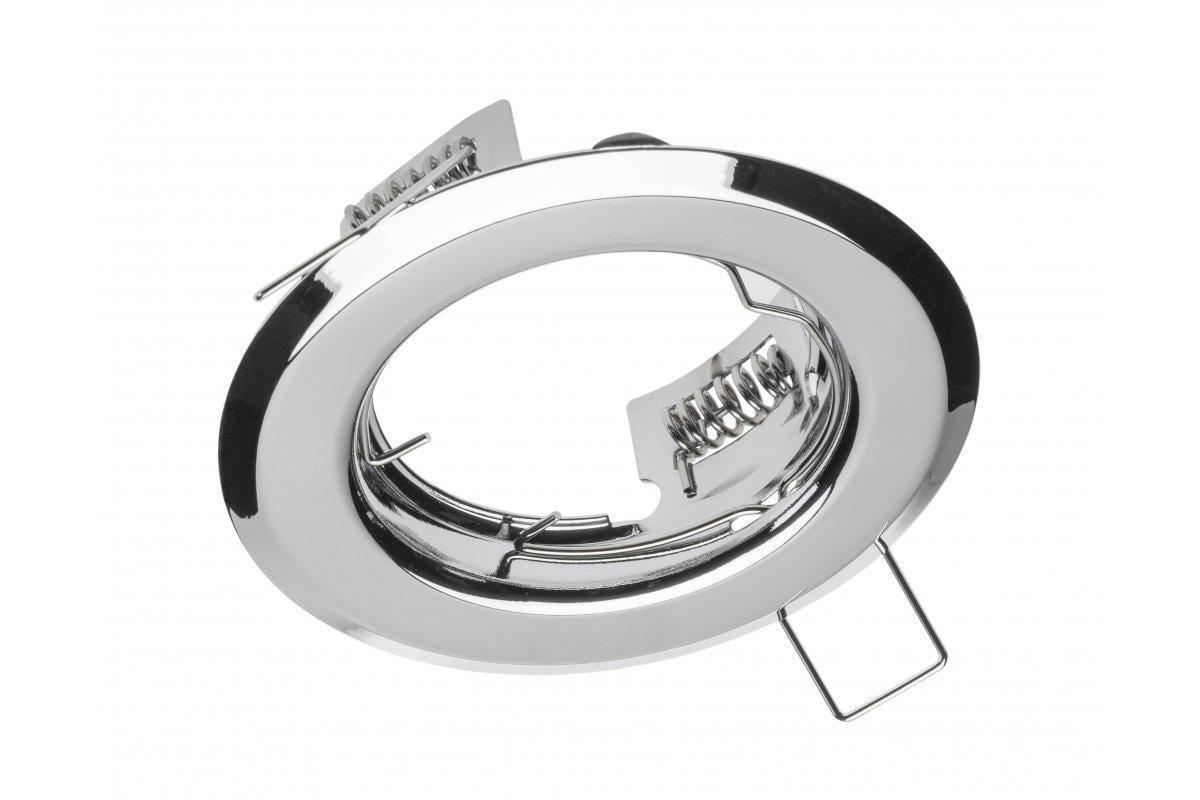 Светильник точечный GTV PARMA III врезной каркас IP20 Хром