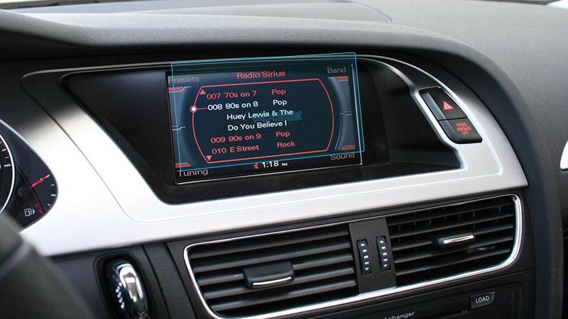 Скло захисне Pixsel гібридне глянець на монітор Audi A5/S5/RS5 6,7“ 2012-2016