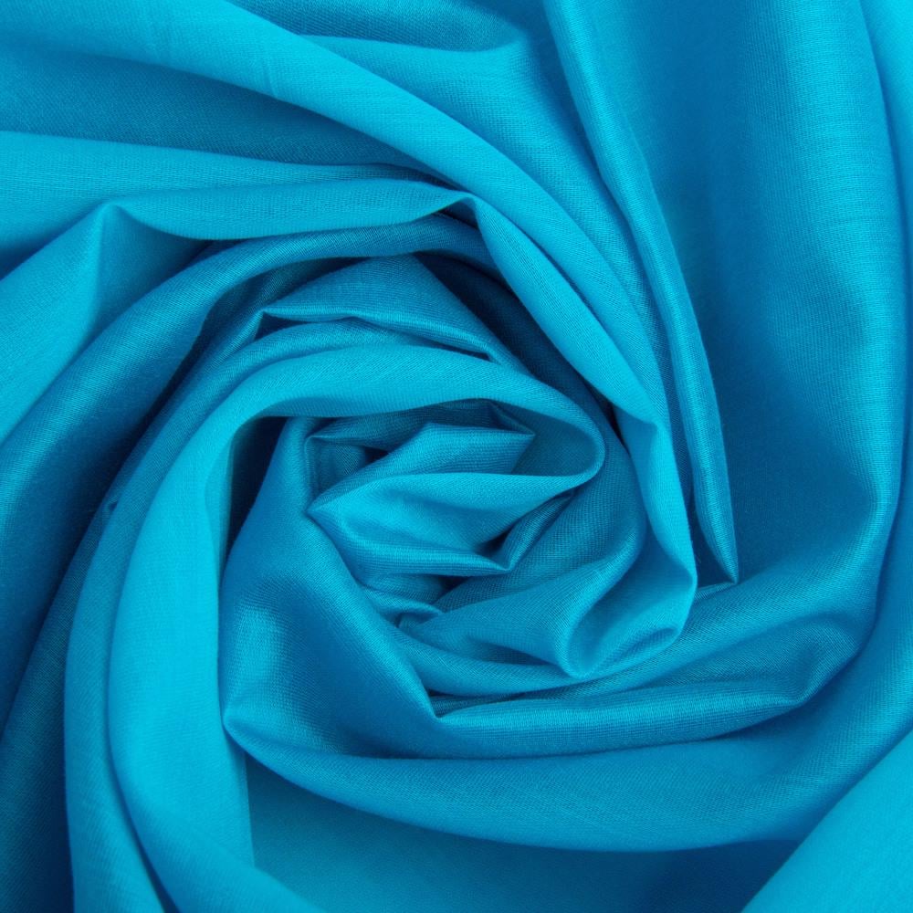 Ткань Тенсел шелк 45 г/м2 150 см для изысканной одежды Бирюзовый