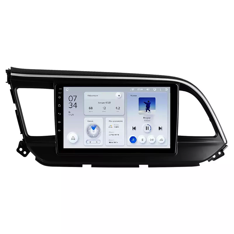 Автомагнитола штатная Teyes X1 для Hyundai Elantra 6 2018-2020 Android 2/32 Гб Wi-Fi вариант B (1659938876)