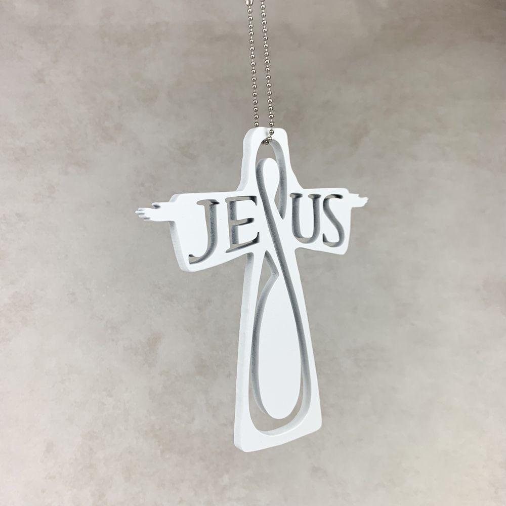 Подвеска декоративная фигурная Jesus 12х15 см (хрпід0002а)
