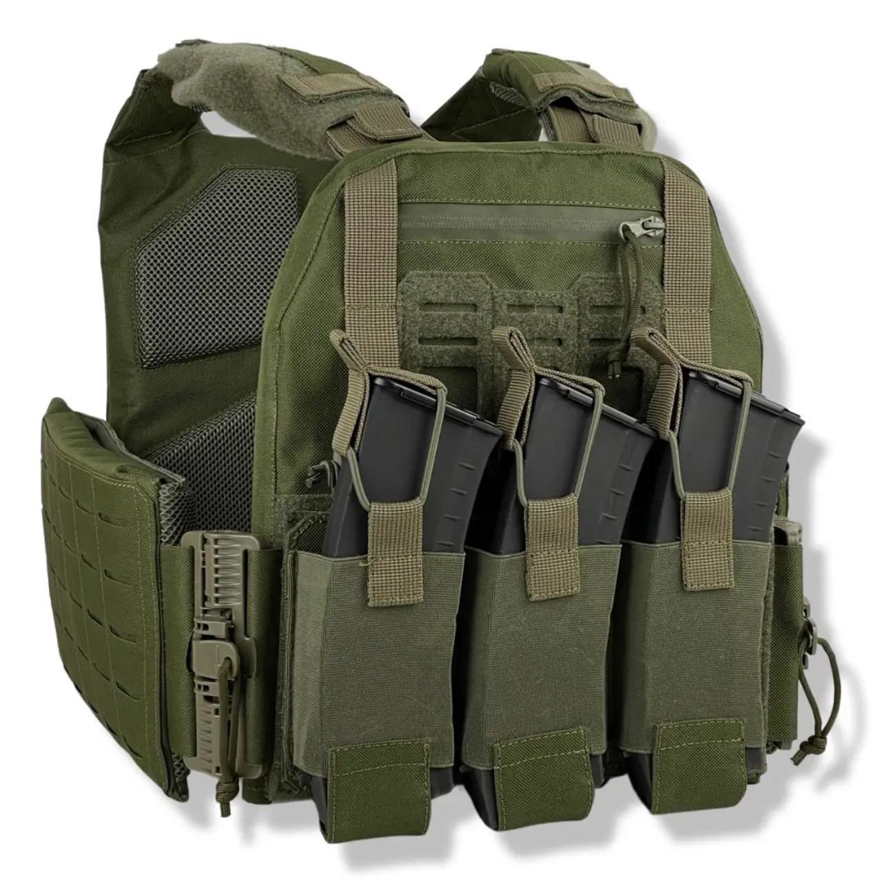 Плитоноска uaBRONIK Plate Carrier закритого типу Оливковий PL X3 (3575330)