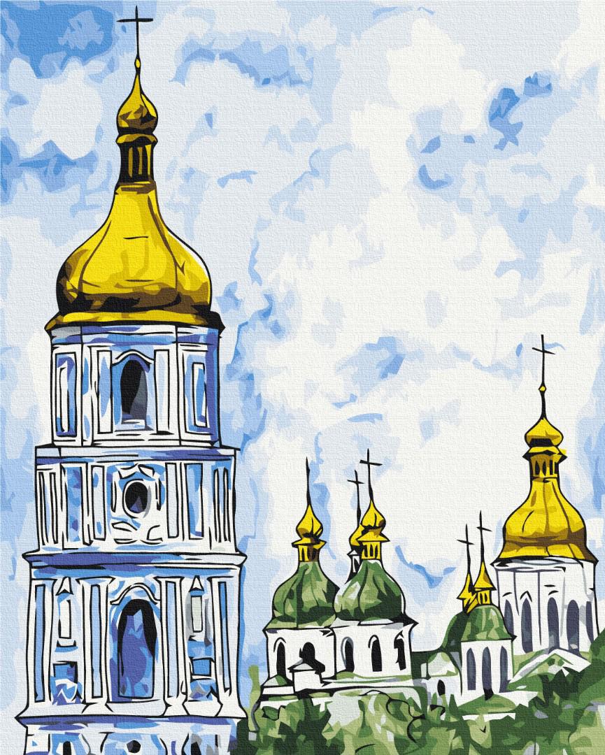 Картина за номерами Brushme Софія Київська 40x50 см (BS53360)