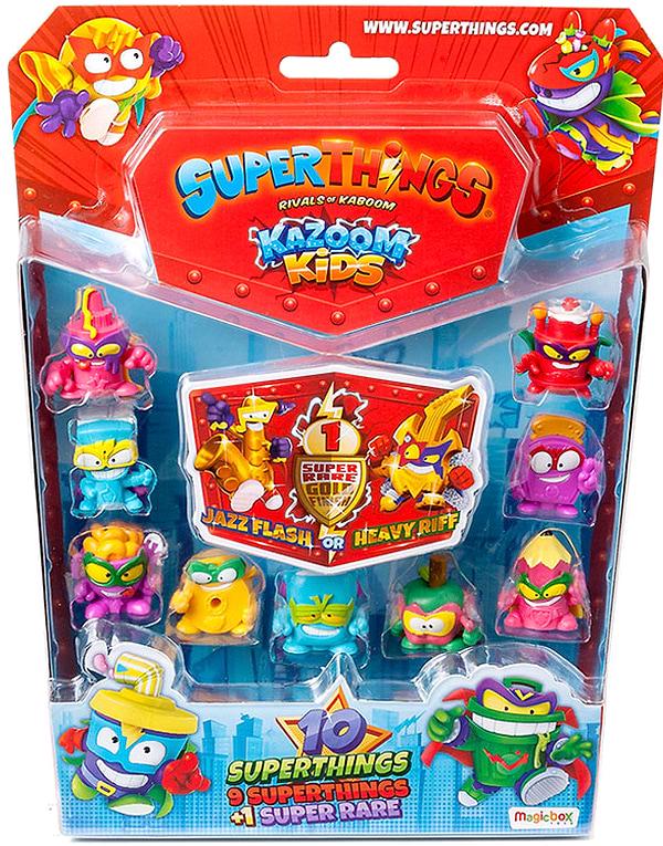 Ігровий набір Superzings Kazoom Kids Blister Pack of 10 SuperThings Крута десятка