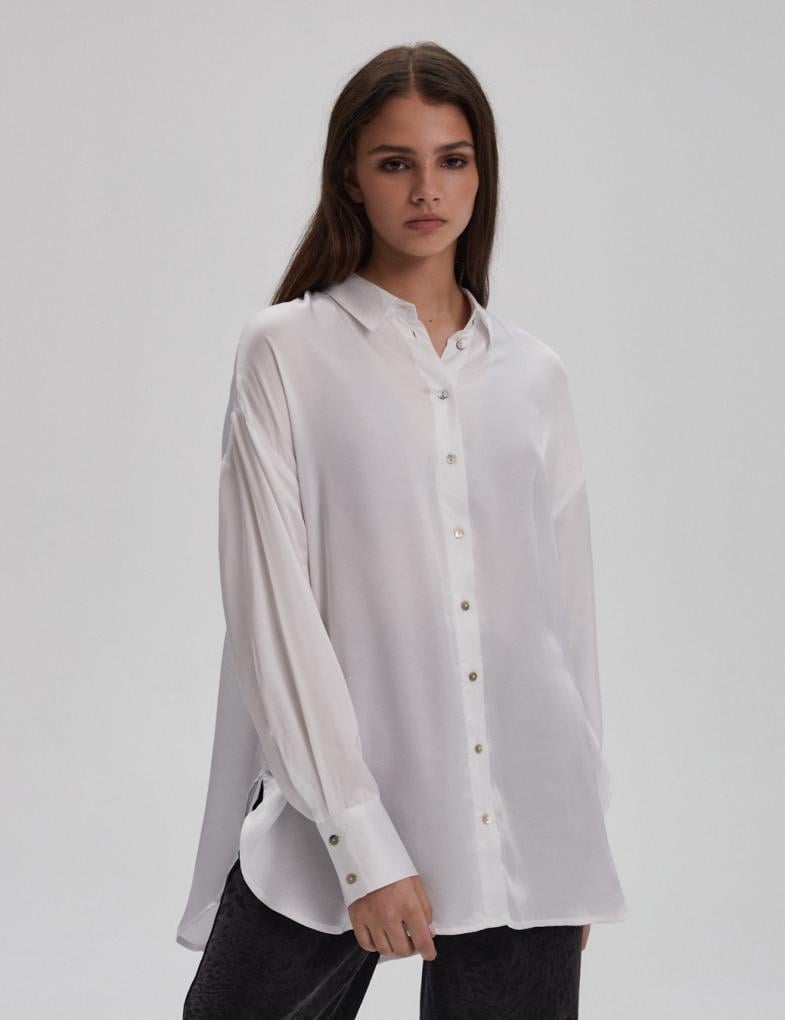 Сорочка жіноча Diverse HOMTE XS Білий (5902598938206) Сорочка жіноча Diverse HOMTE XS Білий (5902598938206)