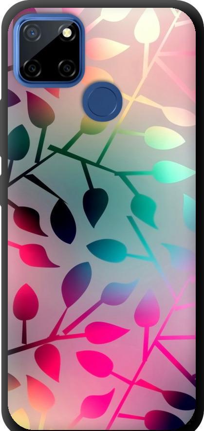 Чехол на Realme 7i Листья (2235b-2486-42517)
