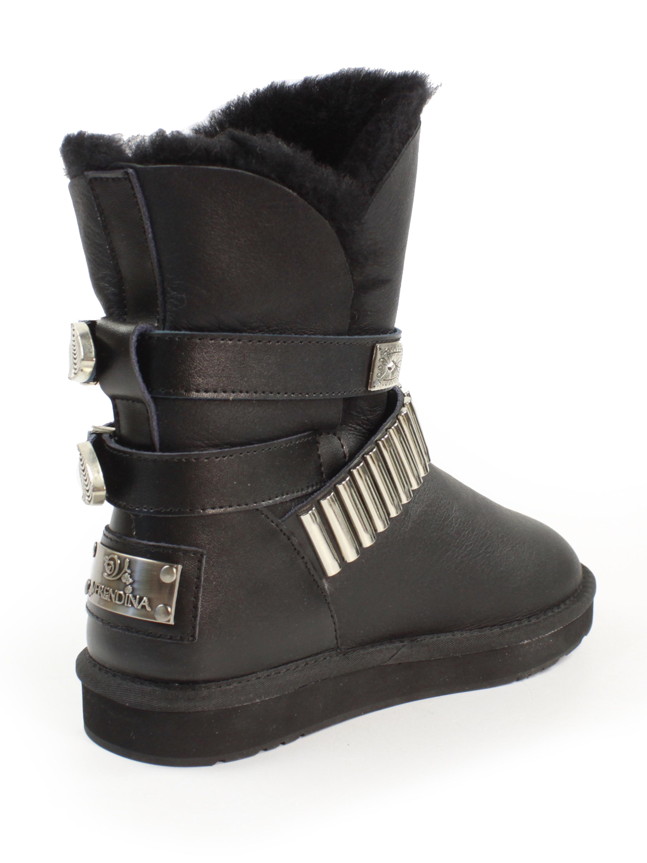 Угги женские It-girl 16-6046 р. 36 Black (16-6046_36) - фото 3