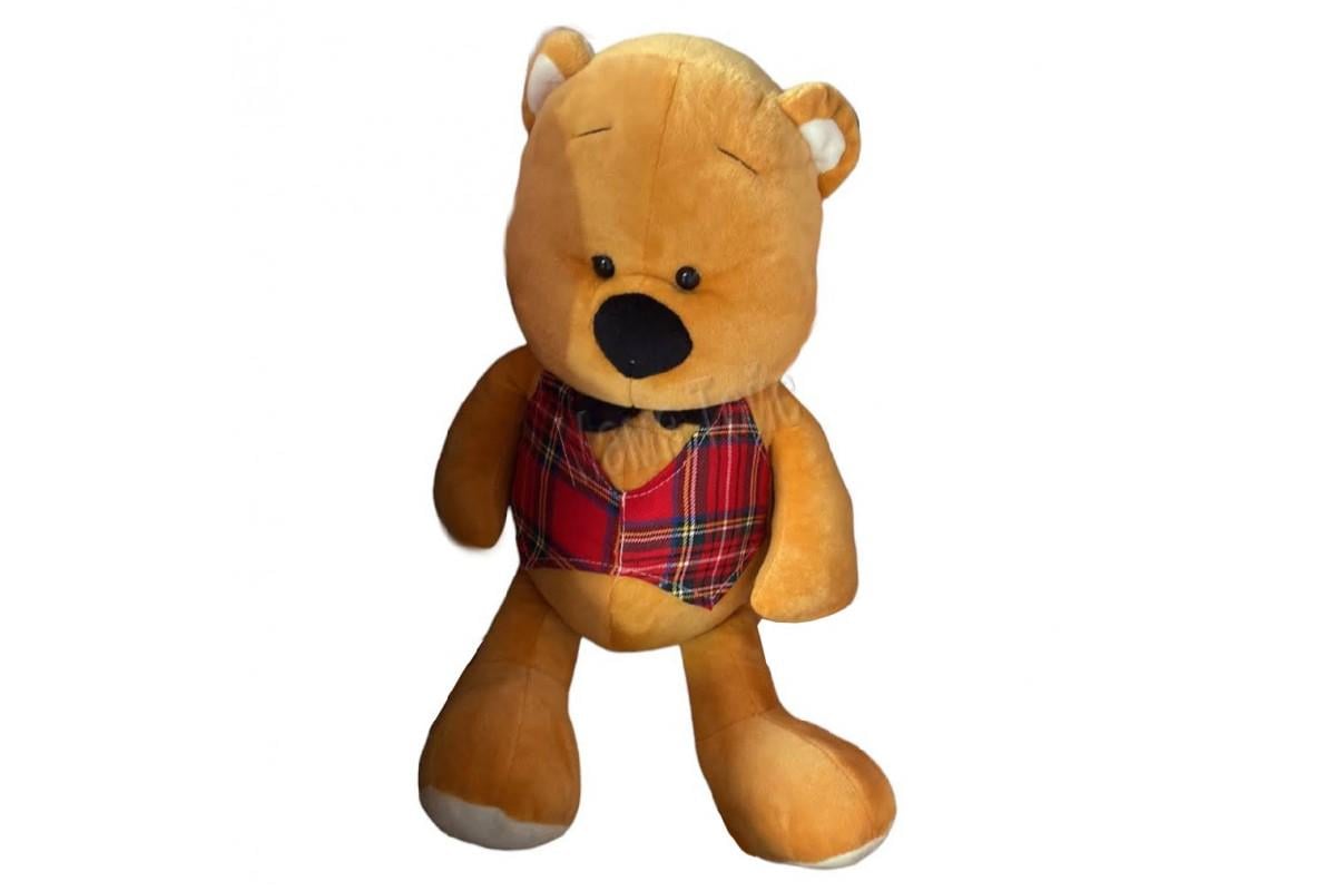 Мягкая игрушка Мишка в желетке 50 см (15427372) Мягкая игрушка Мишка в желетке 50 см (15427372)