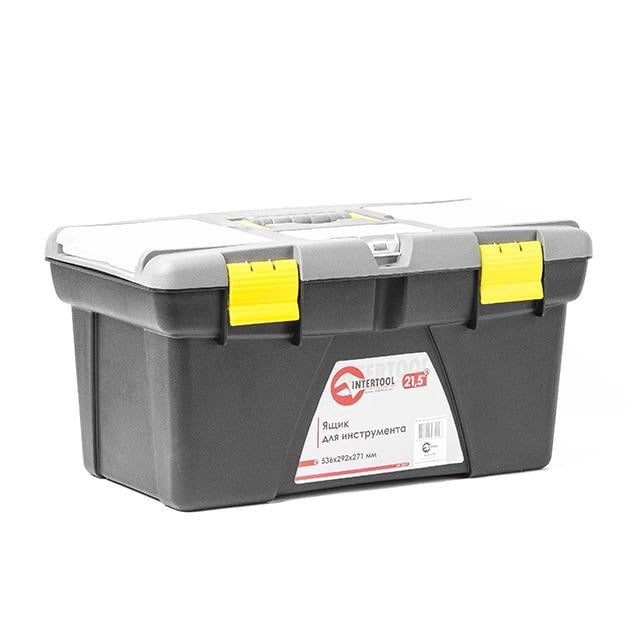 Ящик для інструментів Intertool BX-0321 21,5" 536х292х271 мм (9267389)