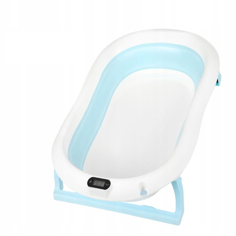 Детская ванночка складная Hanert KinderBad Blue с подушкой и термометром - фото 1 Детская ванночка складная Hanert KinderBad Blue с подушкой и термометром - фото 1
