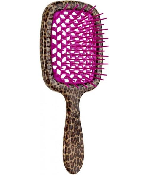 Расческа Janeke 1830 Superbrush Leopard Pink (8006060653202)