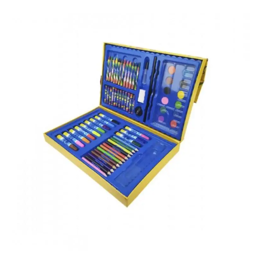 Набір для творчості фломастери/олівці/акварельні фарби/крейда/точила/лінійка 68 пр. (MK 3226 D)