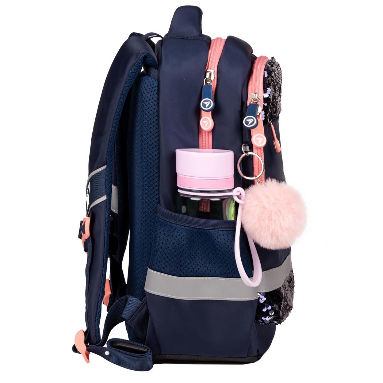 Школьный рюкзак с чехлом от дождя YES Be Like a Cat S-52 Ergo (559885) - фото 15 Школьный рюкзак с чехлом от дождя YES Be Like a Cat S-52 Ergo (559885) - фото 15