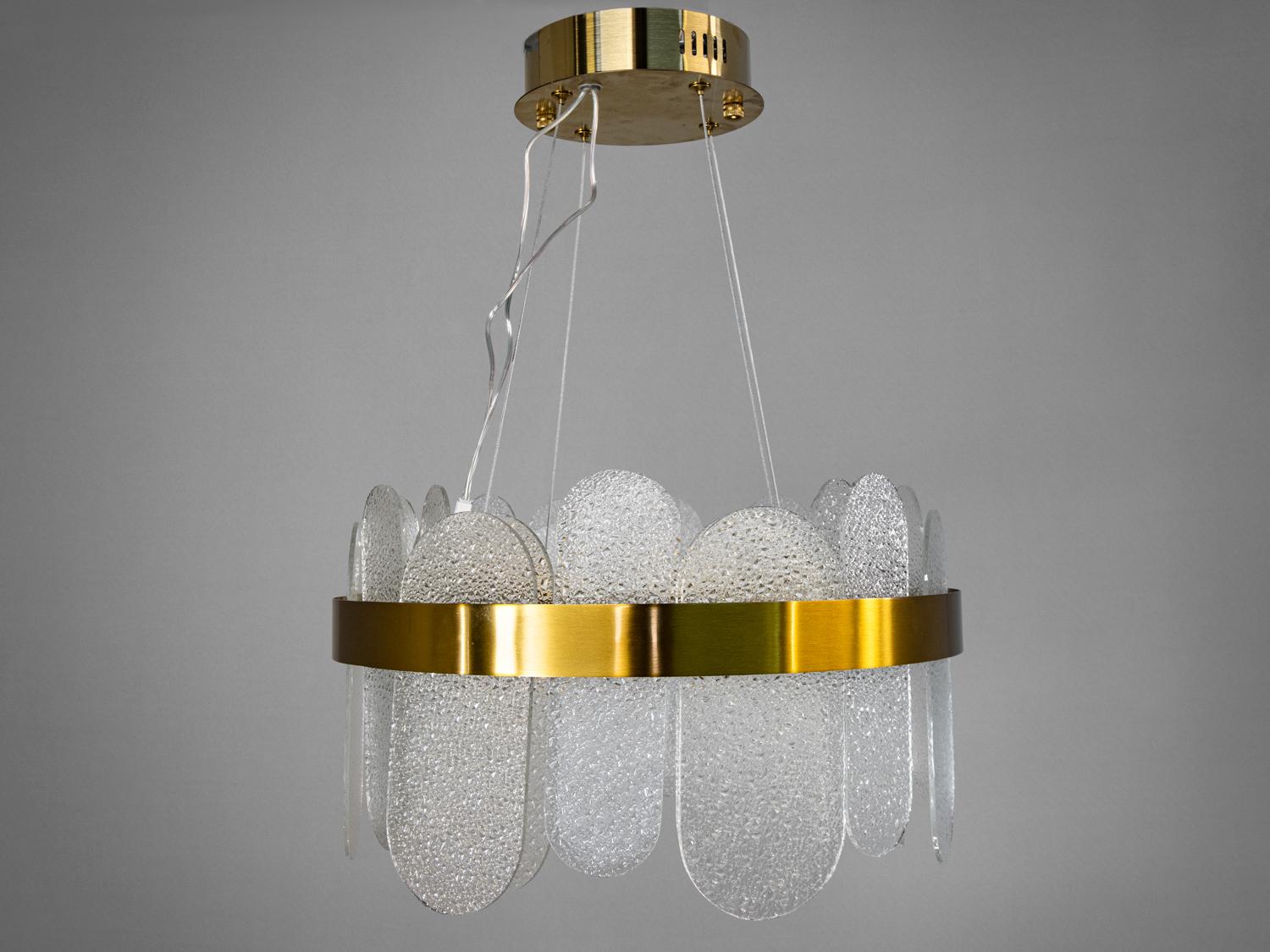 Люстра подвесная LED хрусталь Diasha 77 Вт Золотой (803/400SGD) Люстра подвесная LED хрусталь Diasha 77 Вт Золотой (803/400SGD)