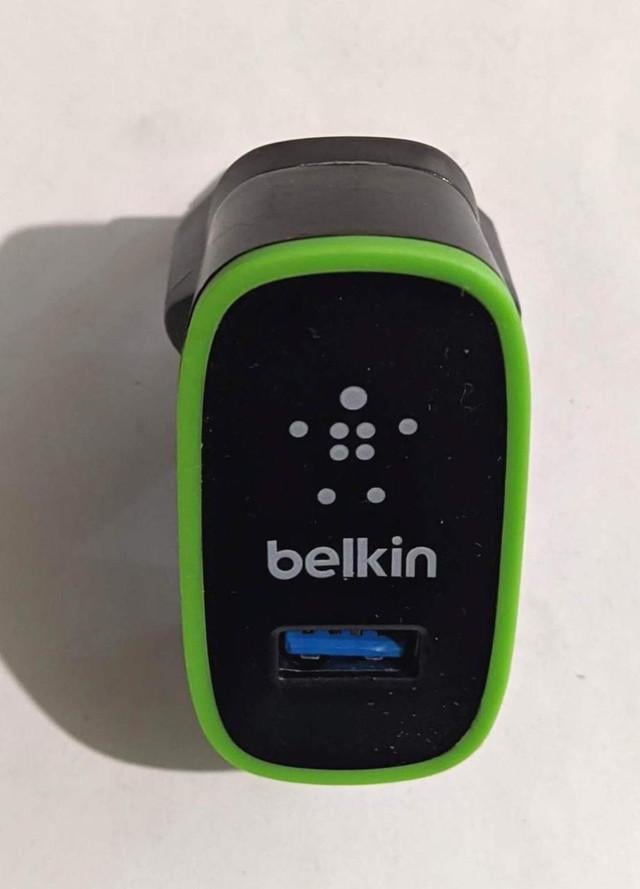 Зарядний пристрій мережевий Belkin 1USB 2100 mAh - фото 3