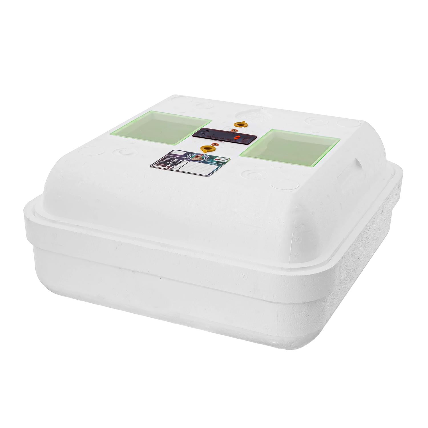 Инкубатор Рябушка Smart Turbo на 70 яиц с керамическим нагревателем/вентилятором и аналоговым терморегулятором (88322)