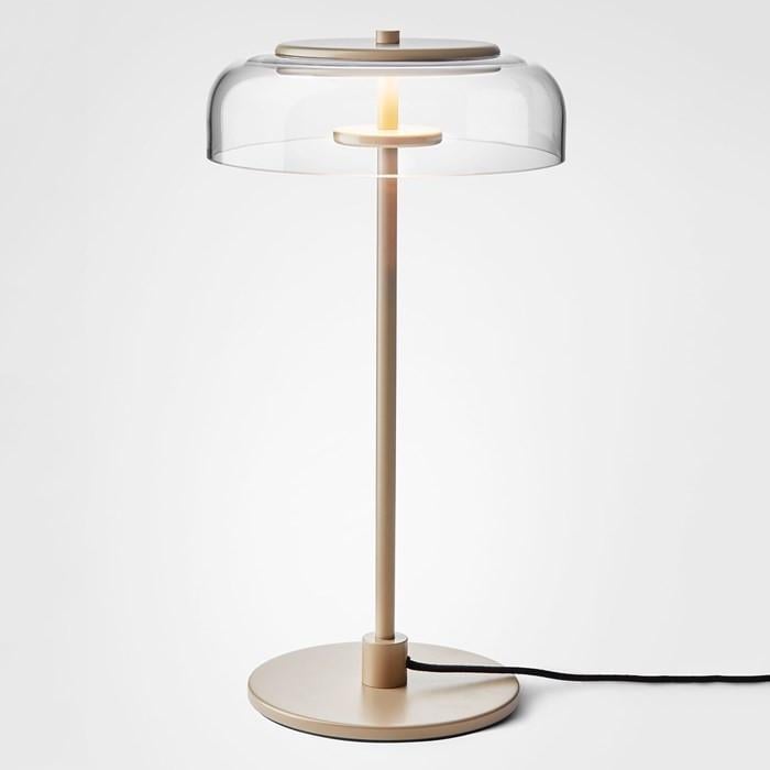 Светильник настольный LED Jellyfish 23х41 см Gold/Аmber (037053-shl)