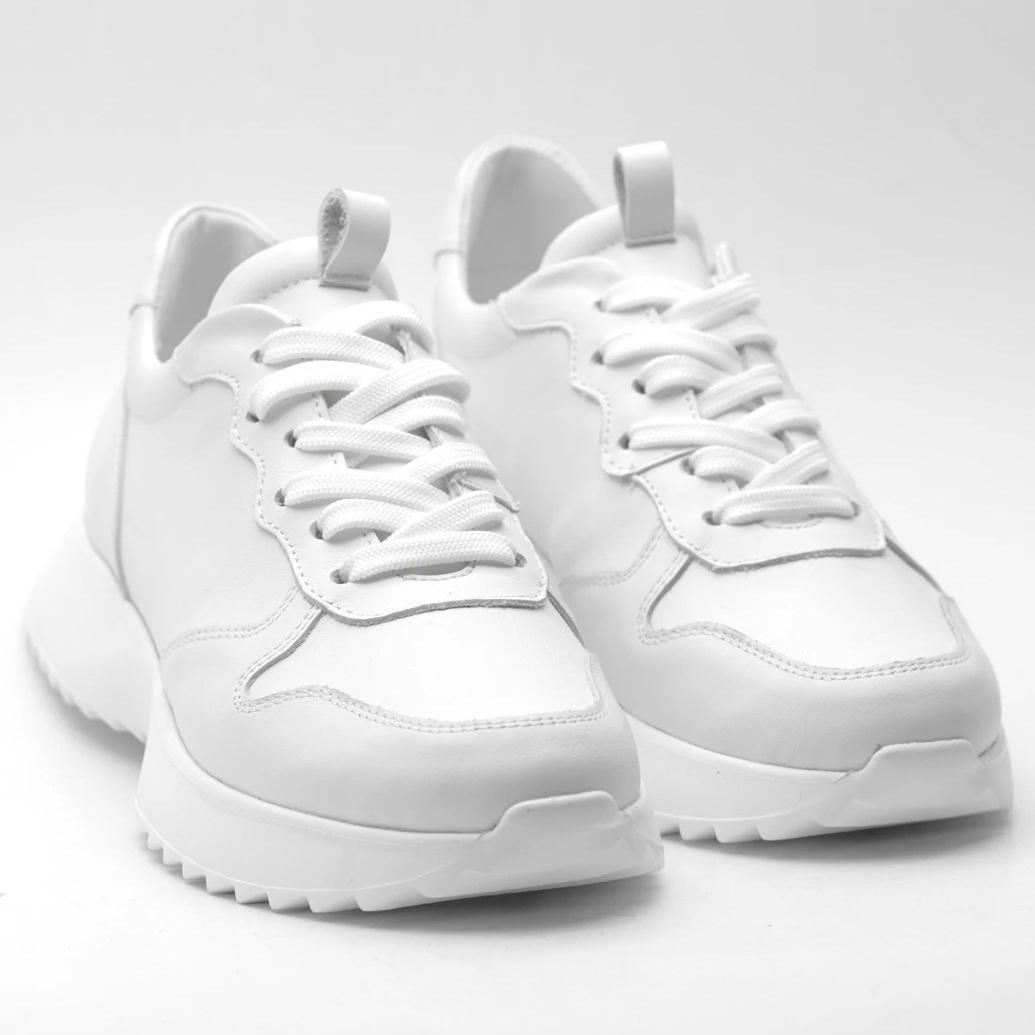 Кроссовки женские Zlett из натуральной кожи р. 41 Белый