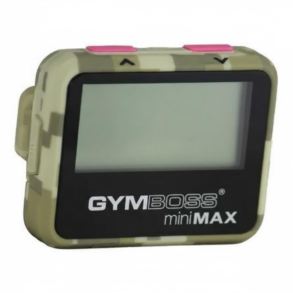 Таймер інтервальний та секундомір Gymboss Mini Max 25 інтервалів 99 раундів Камуфляж Таймер інтервальний та секундомір Gymboss Mini Max 25 інтервалів 99 раундів Камуфляж