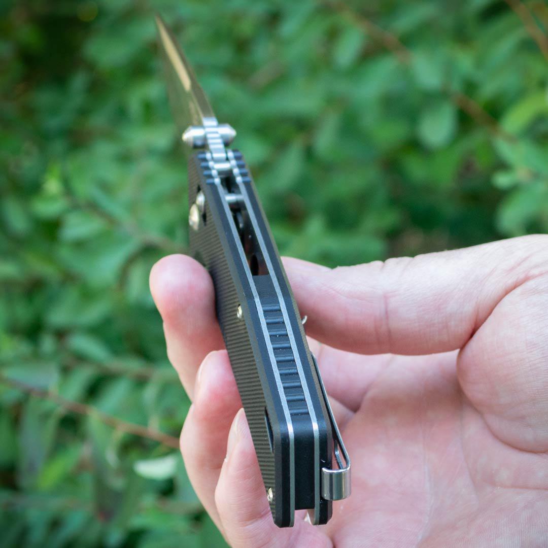 Нож складной Firebird FB7601-BK сталь 440C/рукоять G10 Черный (FB7601-BK) - фото 4