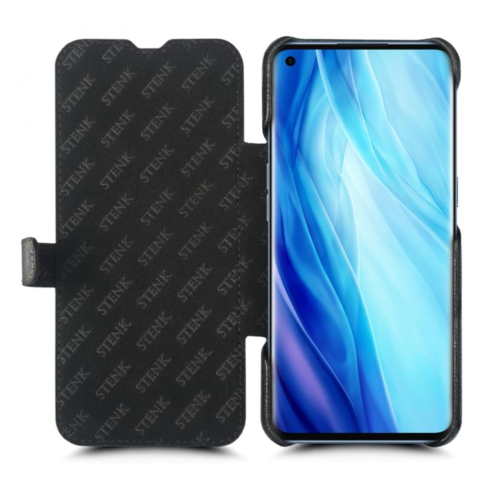 Чехол книжка Stenk Premium для OPPO Reno4 Pro 4G Черный (69178)