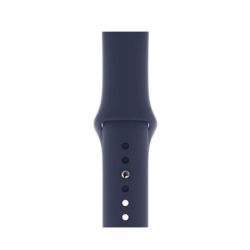 Ремешок для Apple Watch Armor Standart силиконовый 42-44 мм L/M/S Dark Blue - фото 2