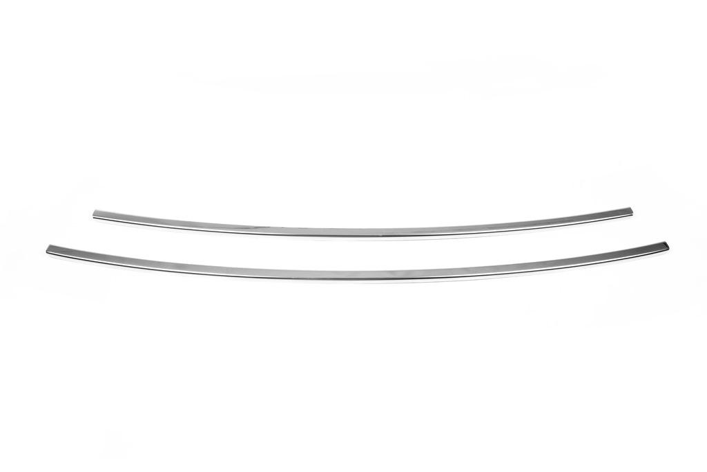 Накладки на передний бампер Omsa Line для Renault Kangoo 2008-2020 гг. Хром