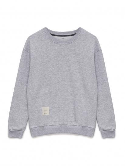 Світшот жіночий тринитка Chikiss XL Cірий меланж (CVS 004/011) - фото 1 Світшот жіночий тринитка Chikiss XL Cірий меланж (CVS 004/011) - фото 1