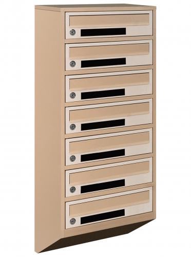 Почтовый ящик многосекционный Е1-07.C RAL 1015/1001
