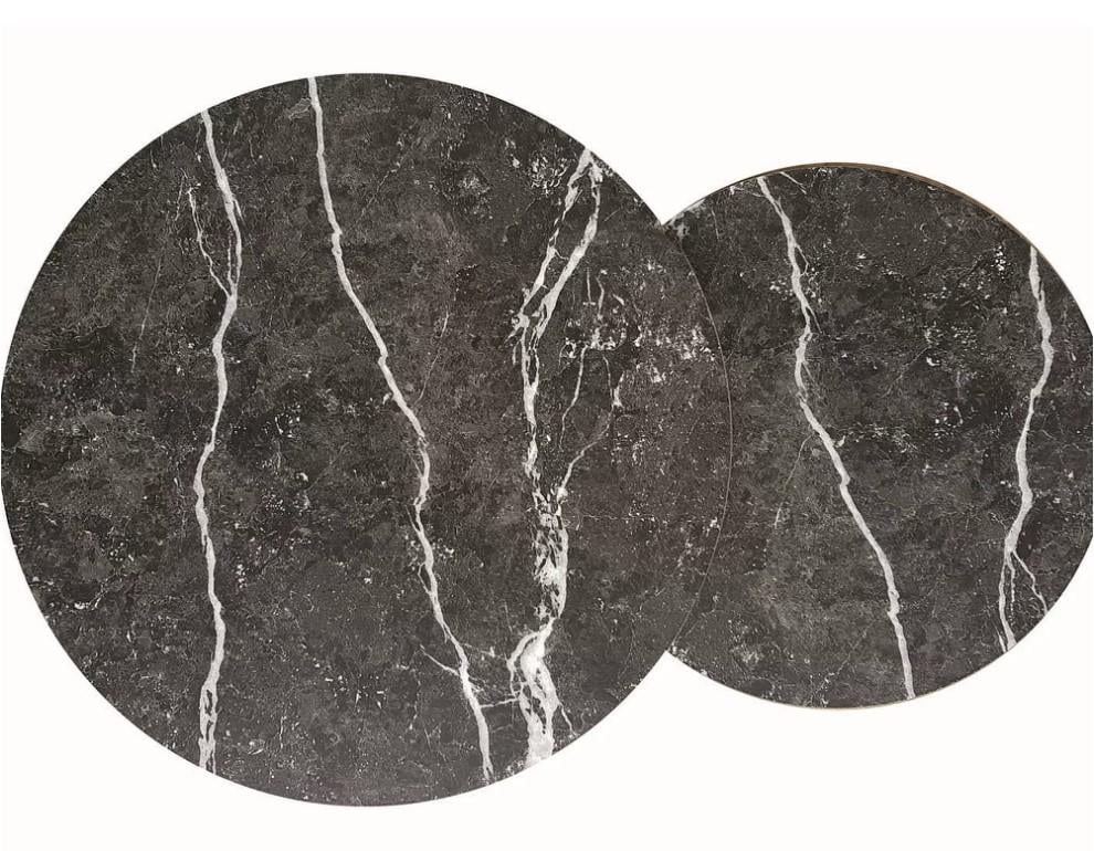 Журнальный столик Signal DION комплект Черный мрамор/Черный (DIONCMAC) - фото 4 Журнальный столик Signal DION комплект Черный мрамор/Черный (DIONCMAC) - фото 4