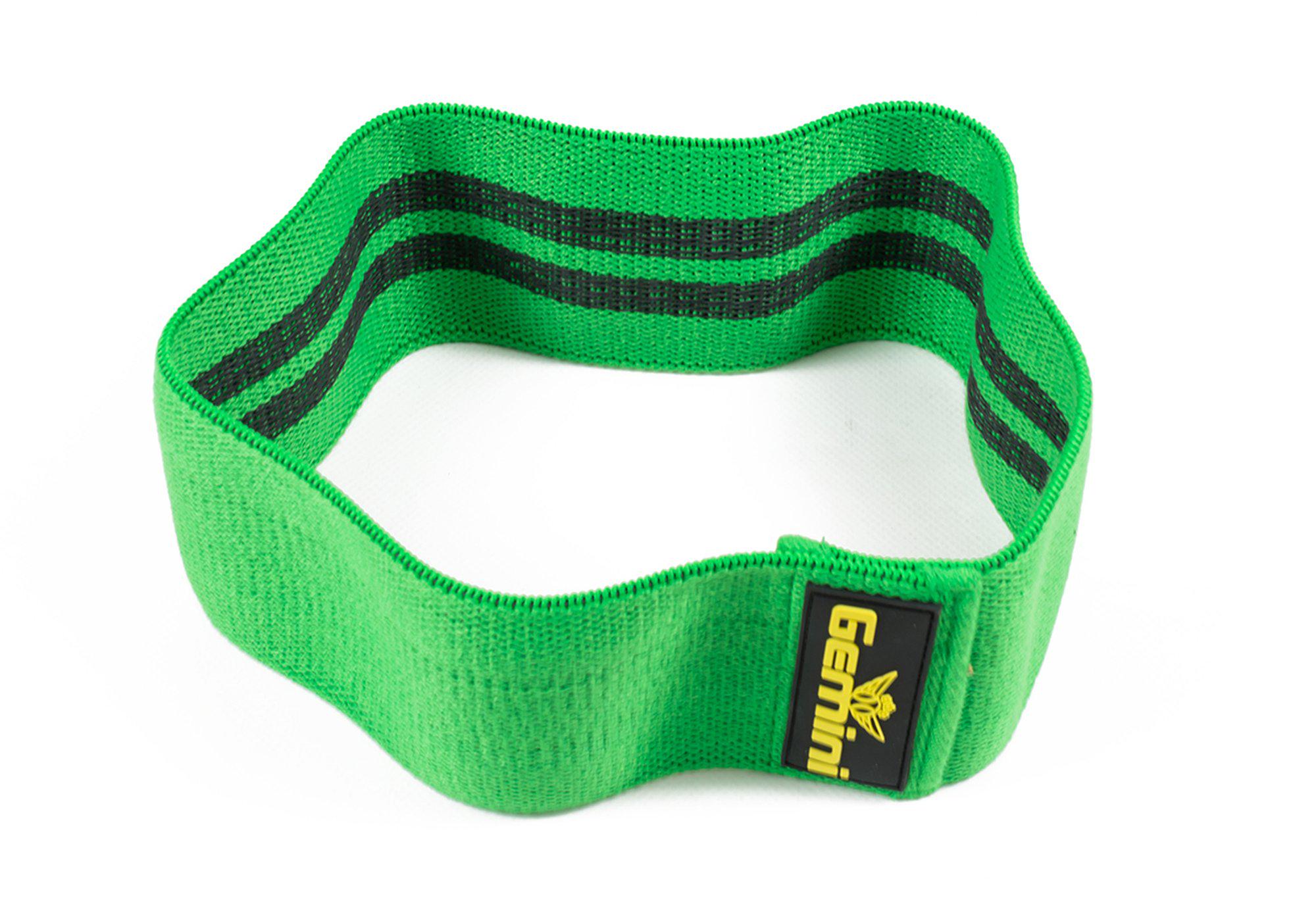 Гумка для фітнесу Gemini тканинна 33 см S Зелений (GM-TFR33GRN) Гумка для фітнесу Gemini тканинна 33 см S Зелений (GM-TFR33GRN)