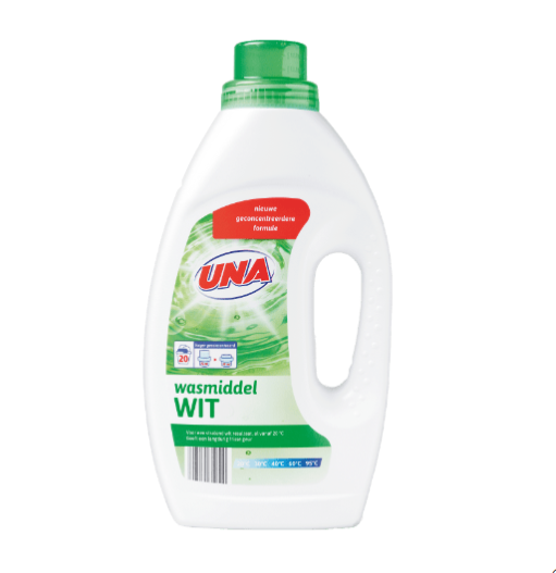 Гель для прання Una Wasmiddel Wit 1,1 л 20 циклів прання (12924) - фото 1