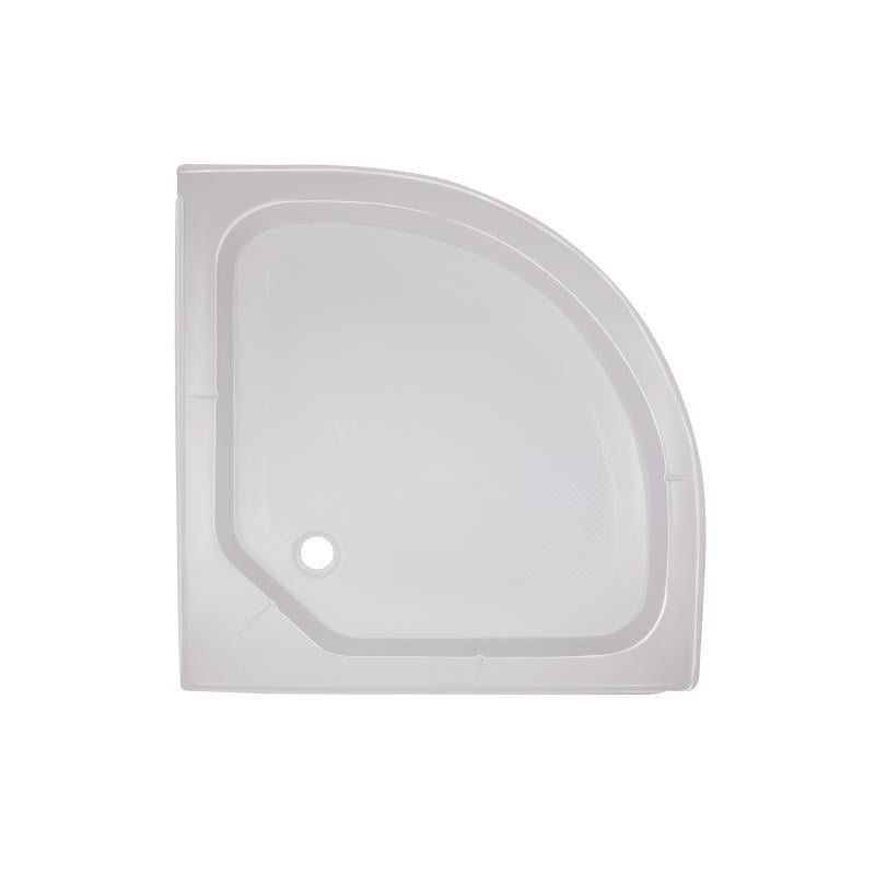 Душевая кабина Lidz Latwa SC80x80.SAT.LOW.GR с тонированным стеклом 4 мм и душевым поддоном Lidz KAPIELKA ST80x80x15 (19212201) - фото 9