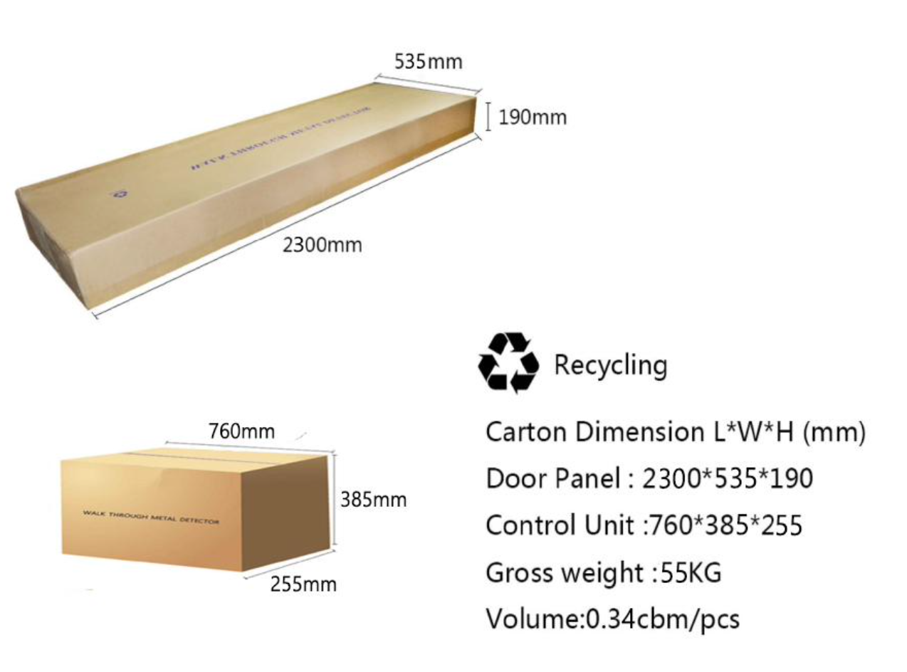 Металлодетектор арочный SPECTRE-8 MD-A018 (2323583978) - фото 7 Металлодетектор арочный SPECTRE-8 MD-A018 (2323583978) - фото 7