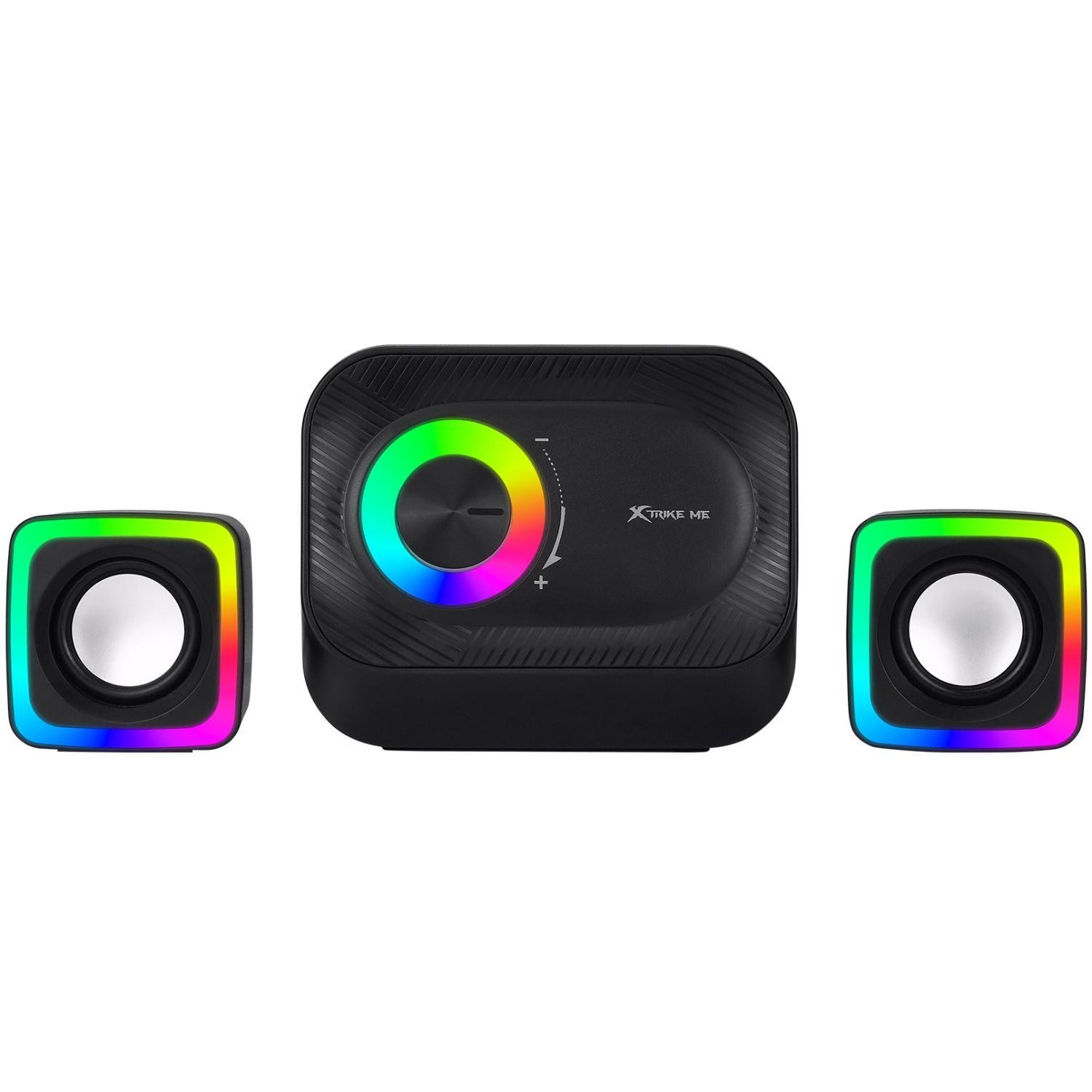 КомпьютернаяАкустическая система Xtrike ME SK-502 11 Вт USB 2.0 с RGB-подсветкой Черный (658608) КомпьютернаяАкустическая система Xtrike ME SK-502 11 Вт USB 2.0 с RGB-подсветкой Черный (658608)